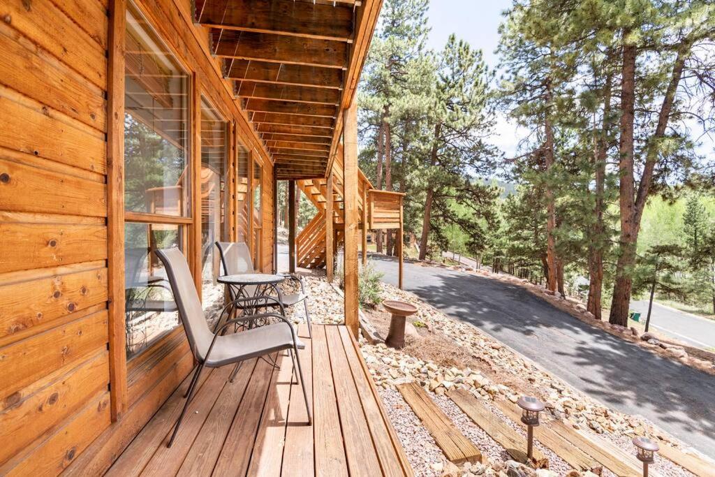 Private Hot Tub Overlooking Pikes Peak Woodland Park Dış mekan fotoğraf